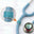CharMED Stethoscope Charm - Aquamarine