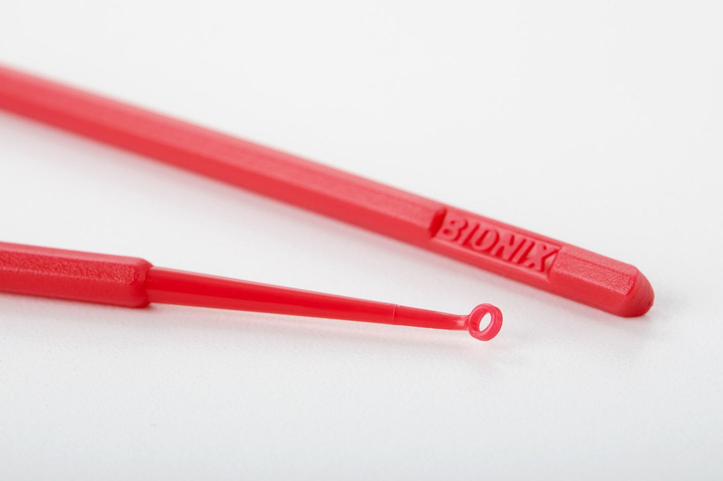 Safe Ear Curettes Red AngleLoop (50)