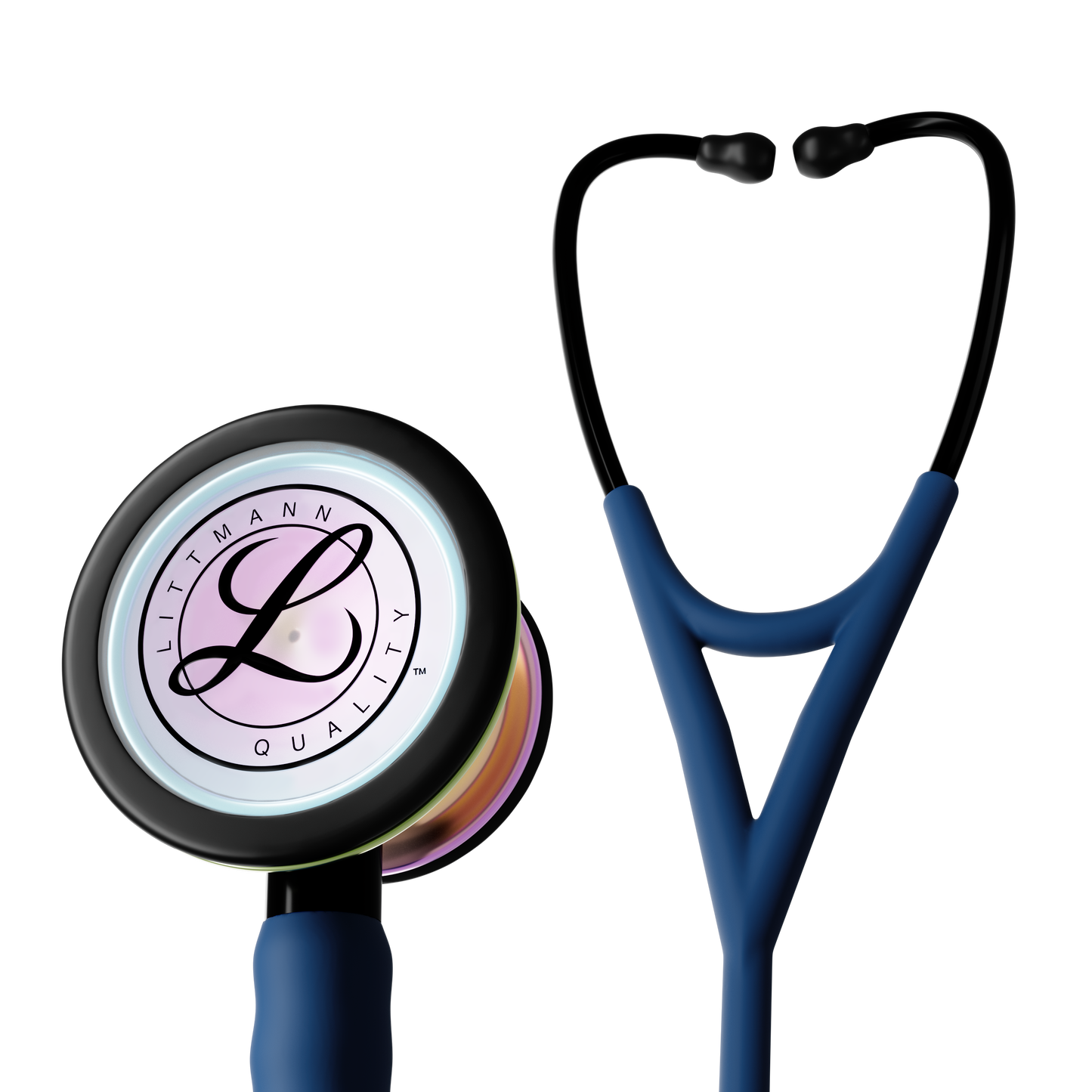 Littmann Cardiology IV Diagnostic Stethoscope: Satin Navy Blue Tube 6242C