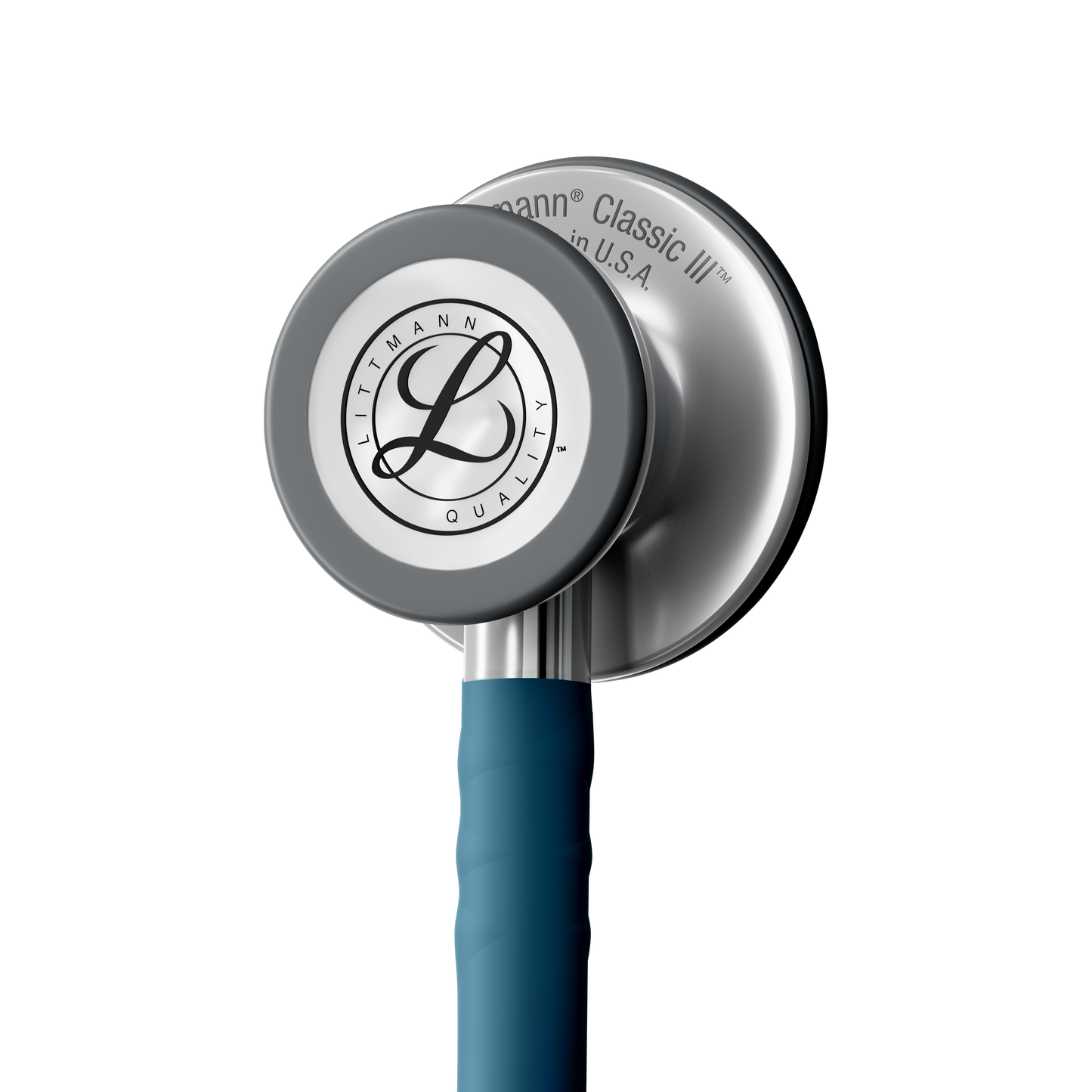Littmann Classic III Monitoring Stethoscope: Satin Caribbean Blue Tube 5623C