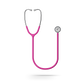 Littmann Classic III Monitoring Stethoscope: Satin Raspberry Tube 5648C
