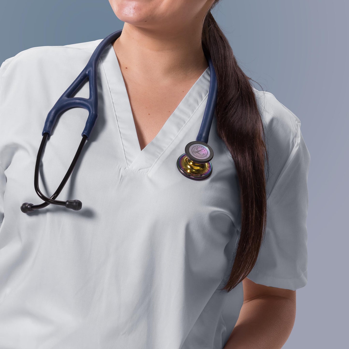 Littmann Cardiology IV Diagnostic Stethoscope: Satin Navy Blue Tube 6242C