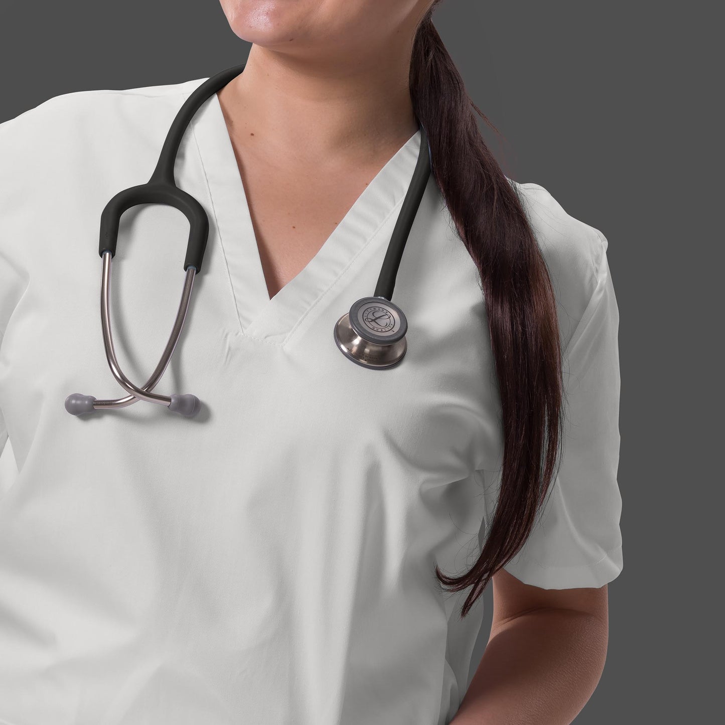 Littmann Classic III Monitoring Stethoscope: Satin Black Tube 5620C