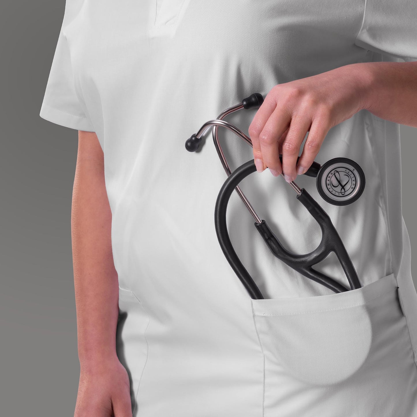 Littmann Cardiology IV Diagnostic Stethoscope: Satin Black Tube 6177C