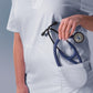 Littmann Cardiology IV Diagnostic Stethoscope: Satin Navy Blue Tube 6242C