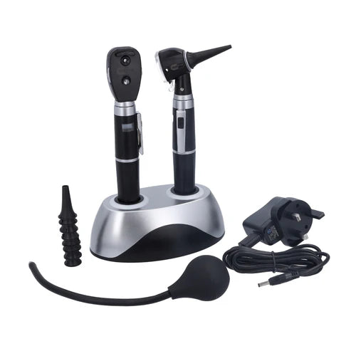 Otoscope & Opthalmoscope Desk Set - Rechargable