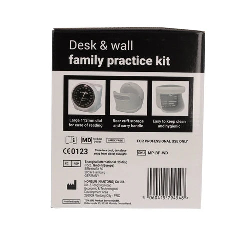 Sphymomanometer with Adult & Child Cuffs - Desk and Wall