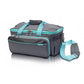 Elite Lightweight Medical Bag - Grey and Aqua