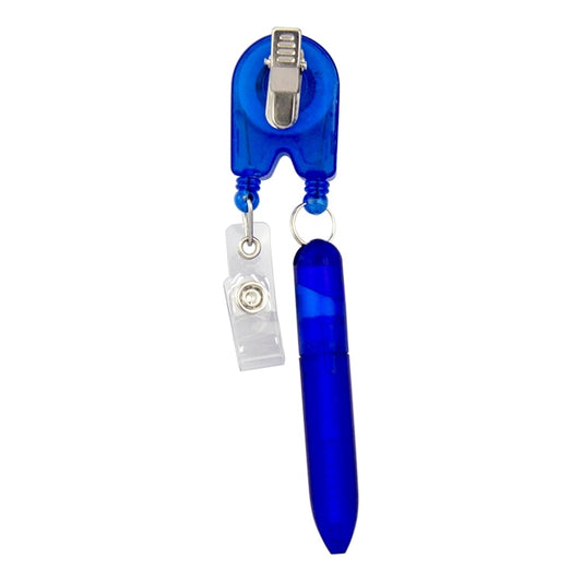 2 in 1 Retractable ID with Ball Pen