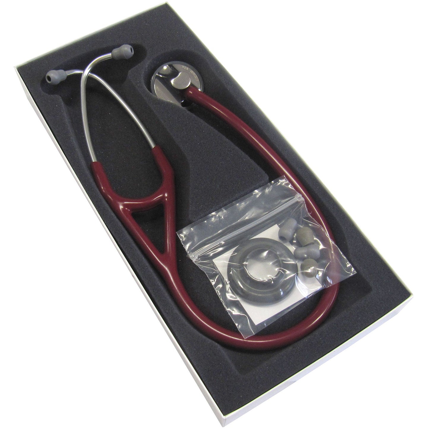 Littmann Master Cardiology Stethoscope: Burgundy 2163