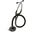 Littmann Master Cardiology Stethoscope: Black & Smoke Finish 2176