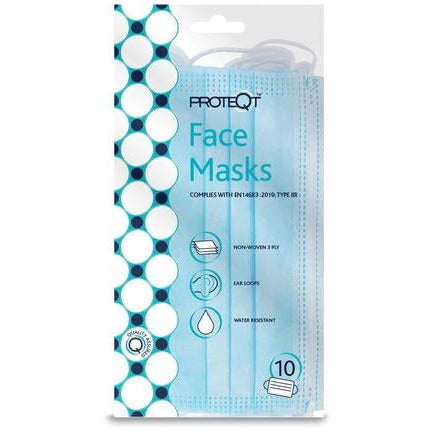 Face Mask Non Woven with Loops - Pack of 10