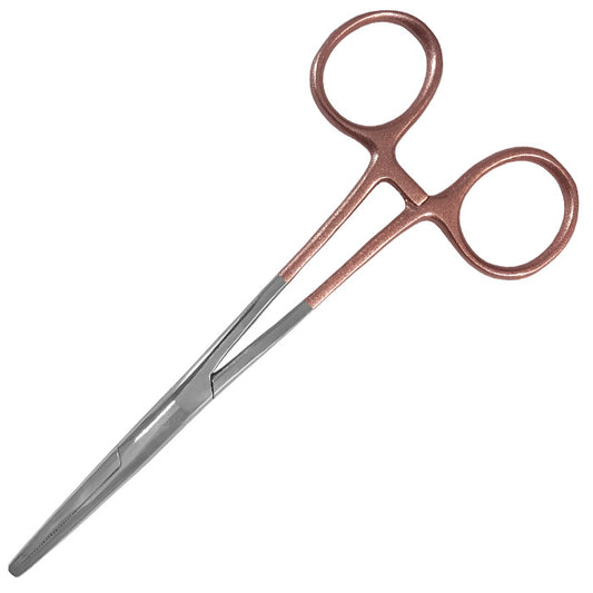 5.5" ColorMate™ Kelly Forceps Rose Gold