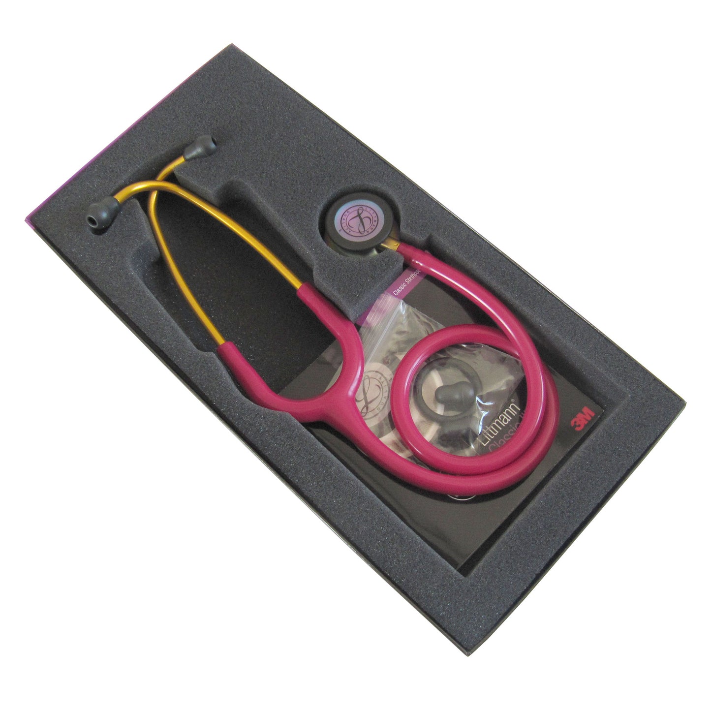 Littmann Classic III Stethoscope: Raspberry Rainbow 5806