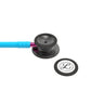 Littmann Classic III Monitoring Stethoscope: Smoke & Turquoise - Pink Stem 5872