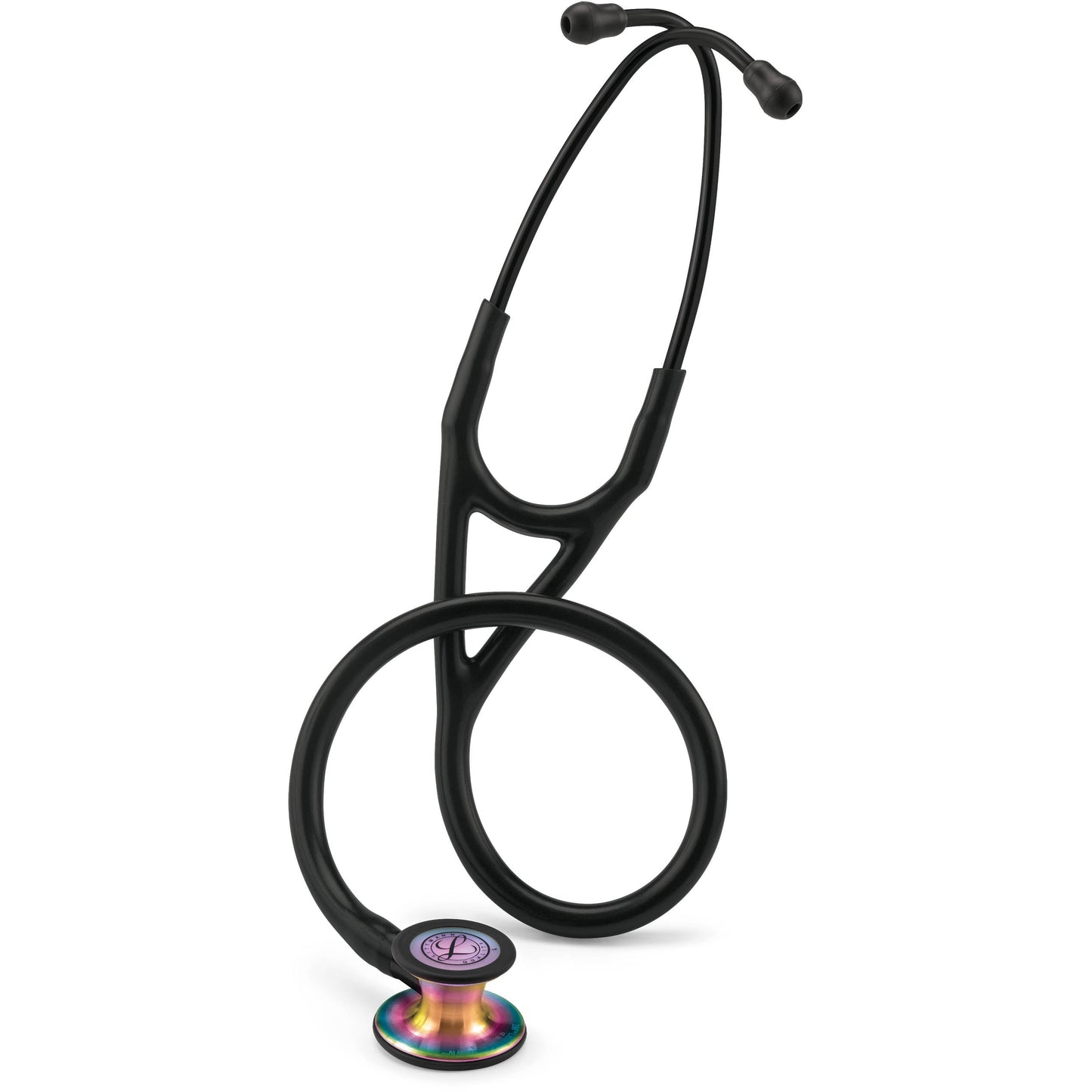 Littmann Cardiology IV Diagnostic Stethoscope: Black & Rainbow 6165