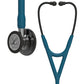 Littmann Cardiology IV Diagnostic Stethoscope: Smoke & Caribbean Blue - Mirror Stem 6234