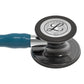 Littmann Cardiology IV Diagnostic Stethoscope: Smoke & Caribbean Blue - Mirror Stem 6234