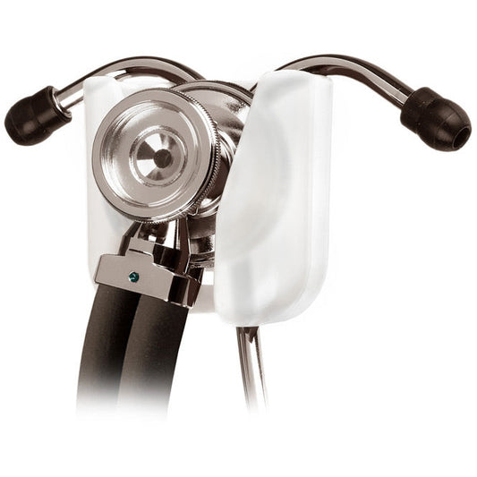 Hip clip stethoscope holder White