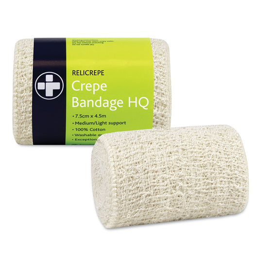 Relicrepe Bandage HQ 7.5cm x 4m (X1362)