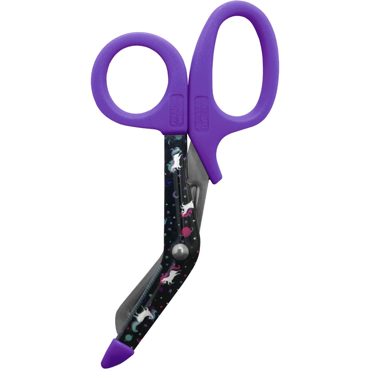 5.5" StyleMate Utility Scissors - Unicorns Black