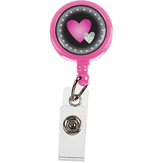 Retracteze™ ID Holder Hearts