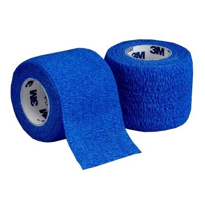 3M Coban Self-Adherent Bandage - Blue - 7.5cm x 4.5m