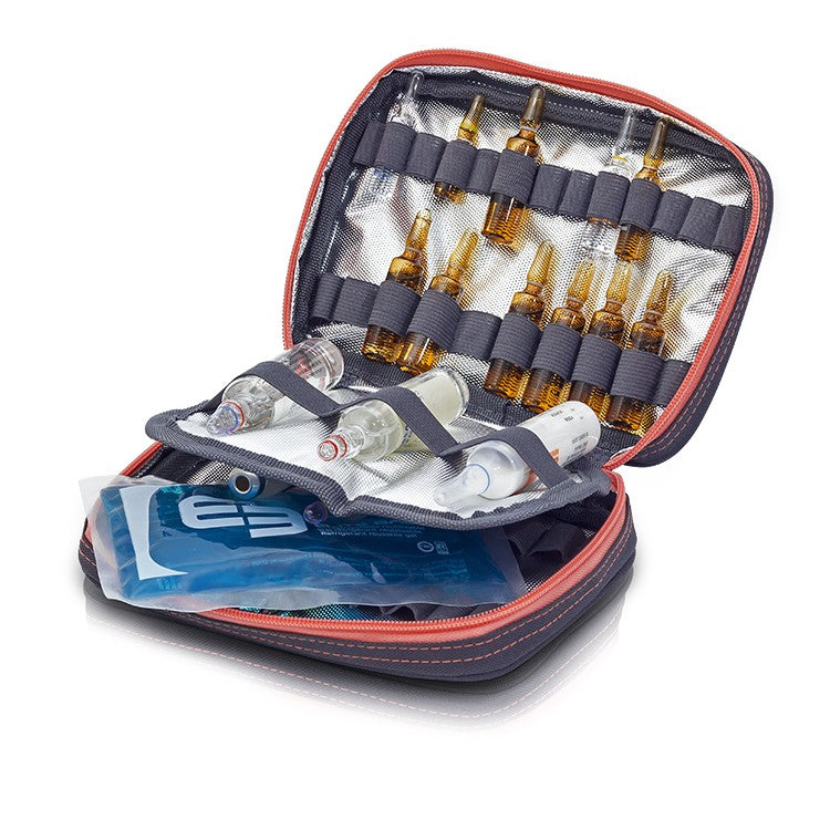Elite Lightweight Medical Bag - Grey and Salmon pink