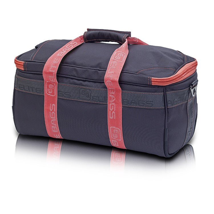 Elite Lightweight Medical Bag - Grey and Salmon pink