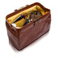 Elite Traditional Medical Bag - Brown Leather