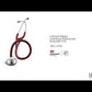 Littmann Master Cardiology Stethoscope: Burgundy 2163