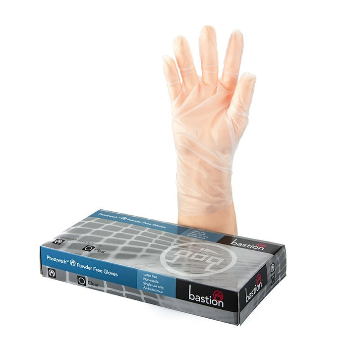 Bastion ProStretch P/F Clear X-Large Gloves